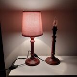 Pair of bedside lamps