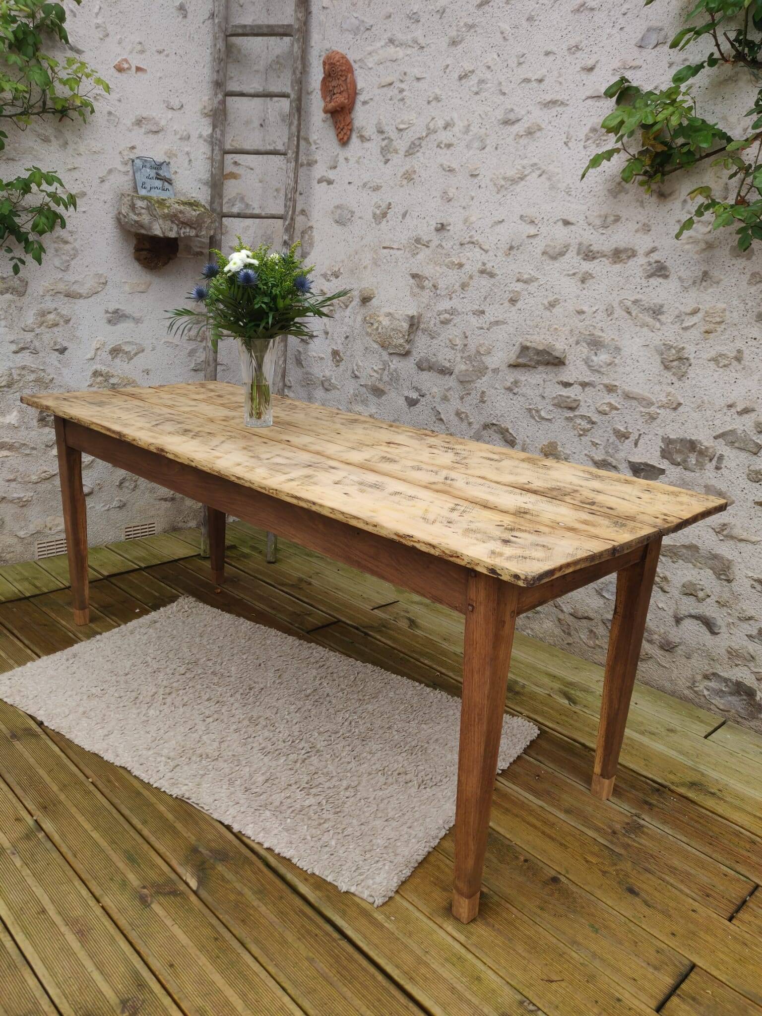 Old farm table