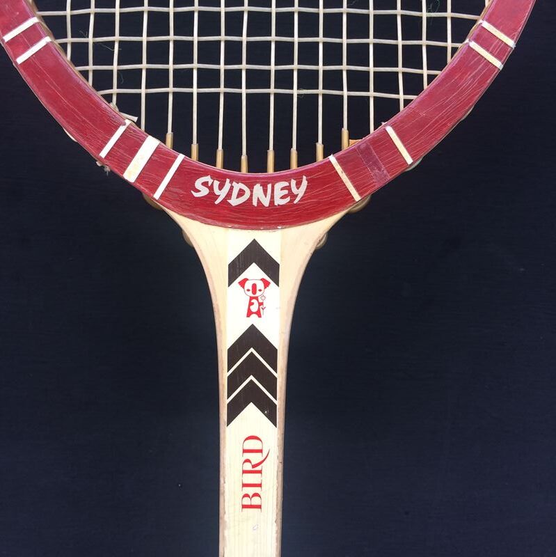 Vintage tennis racket