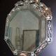 Octagonal Venetian mirror, 63x60cm.
