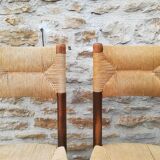 Straw chairs