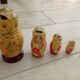 Old Russian wooden doll - USSR