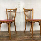 Pair of baumann bistro chairs