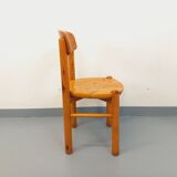 Vintage Scandinavian chair Rainer Daumiller in pine from the 60s 70s.