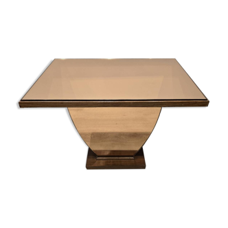 Art Deco mirrored coffee table