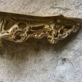 Console in gilded wood