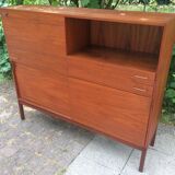 Vintage dark wood buffet