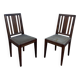 pair of art deco chairs