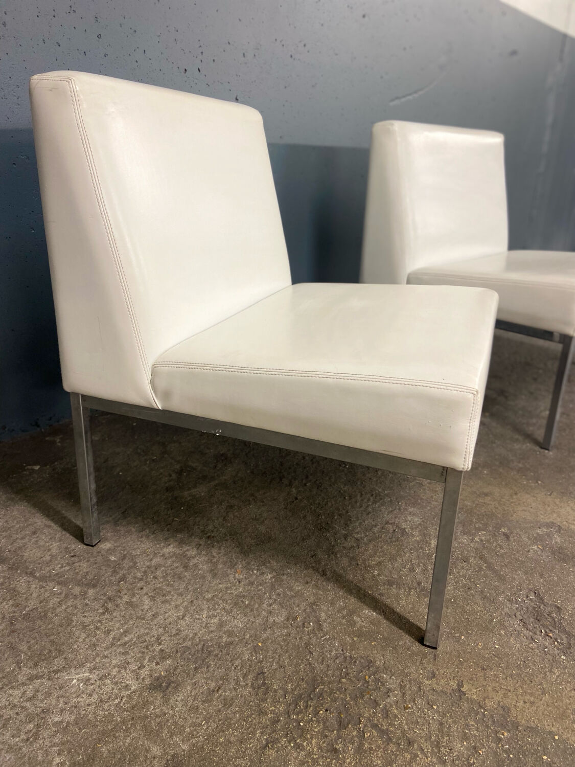 Pair of lounge chairs, circa 1970