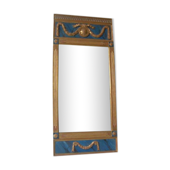 Miroir de cheminée biseauté