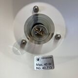 Scandinavian design metal suspension.