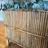 Rattan planter