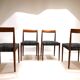 Lübke Teak Dining Chairs Set of 4, 1960