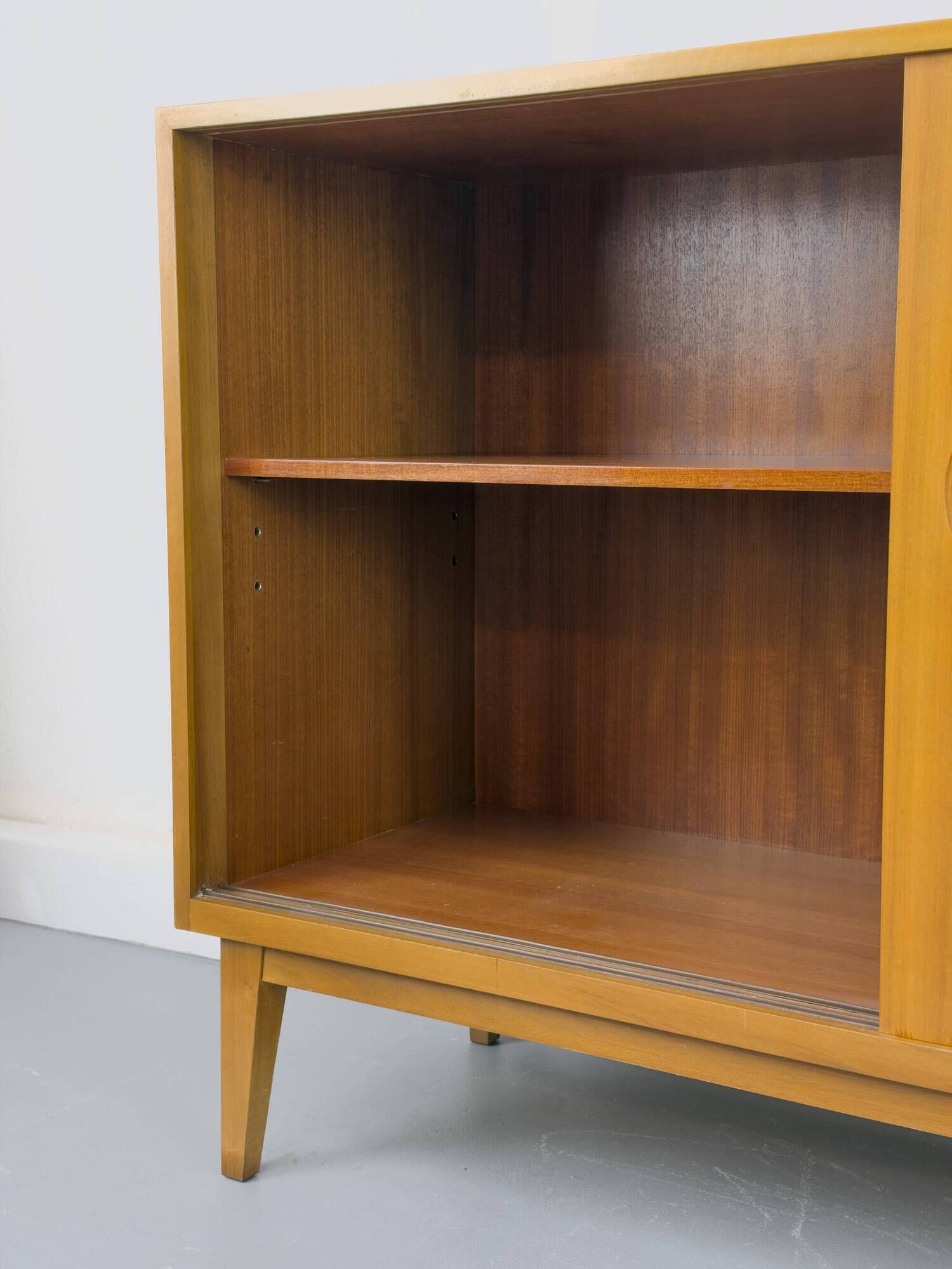 Mid-Century Sideboard in Walnut by Georg Satink for WK Möbel, 1950s