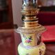 Porcelain and copper oil lamp
