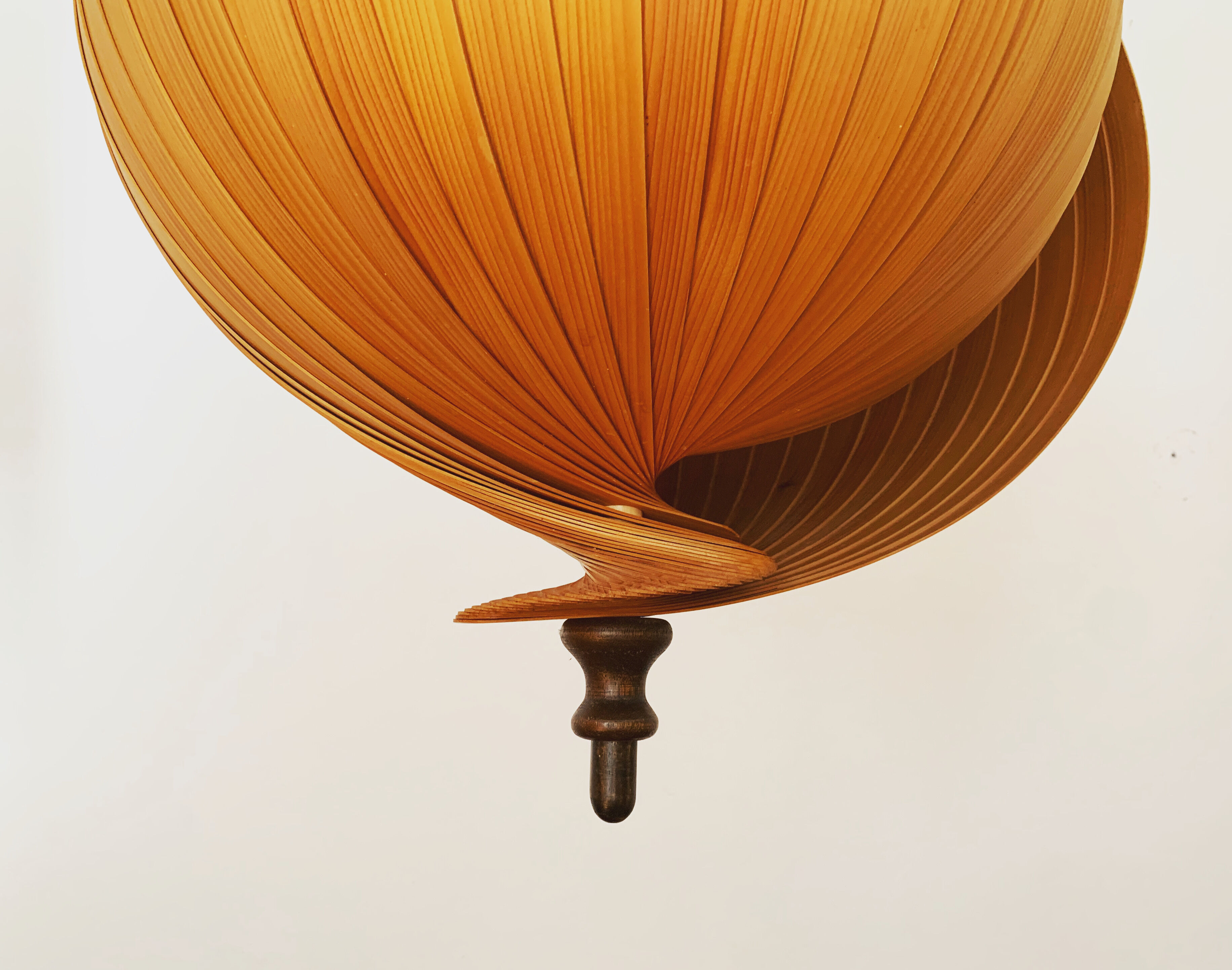 XXL swedish Mid-Century Modern moon pendant lamp