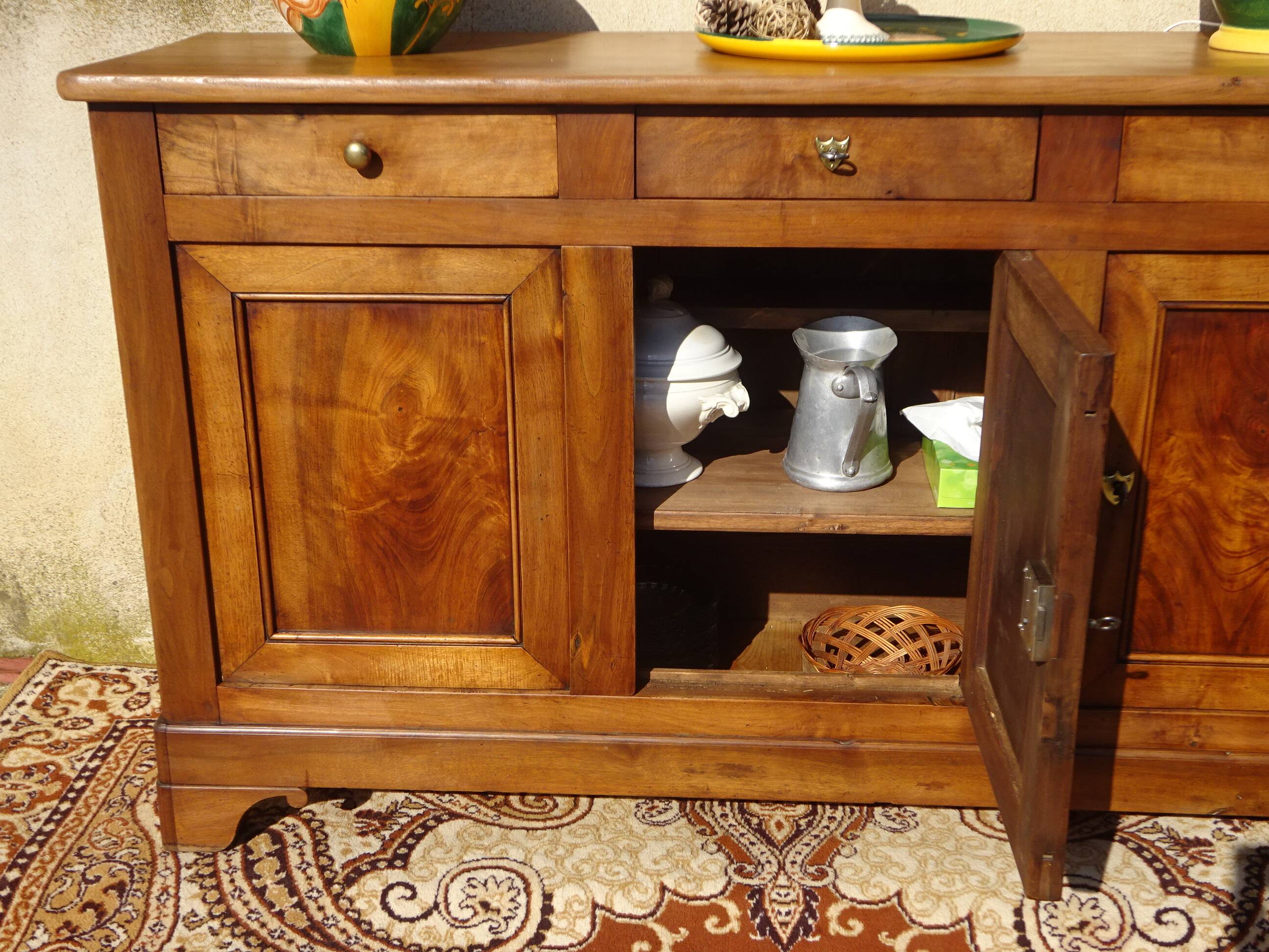 Louis Philippe enfilade in elm