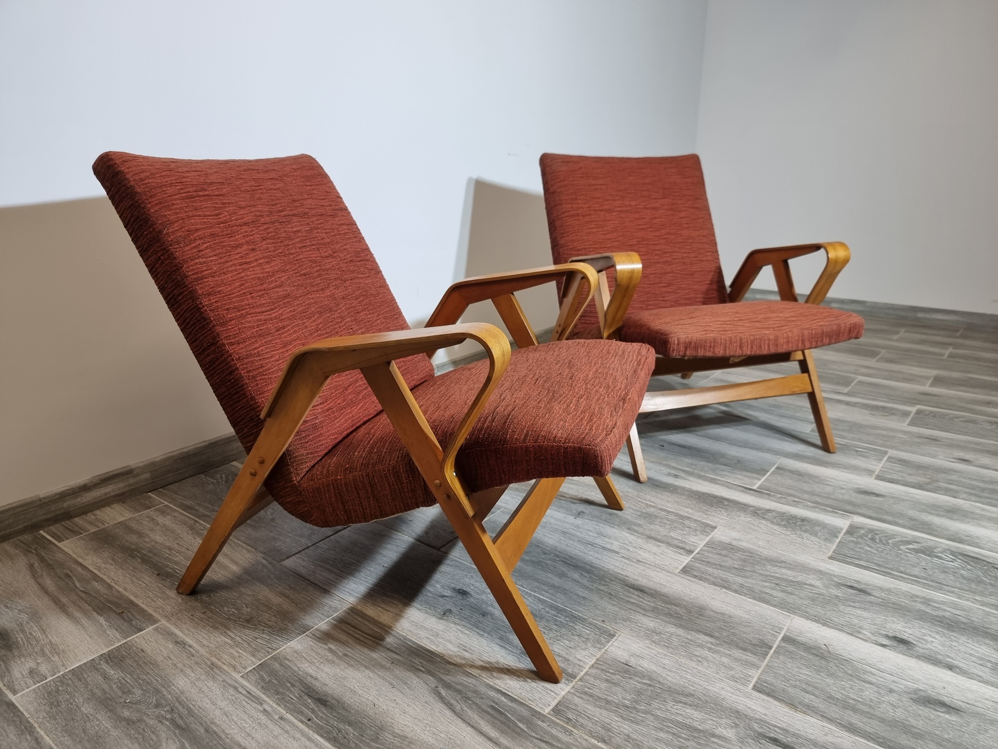 Tatra armchairs by Frantisek Jirak