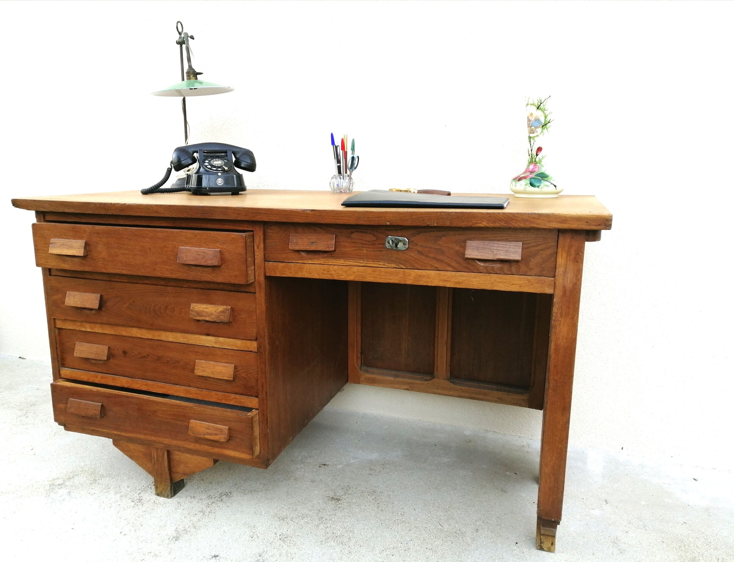 Administrative office desk, 1950s