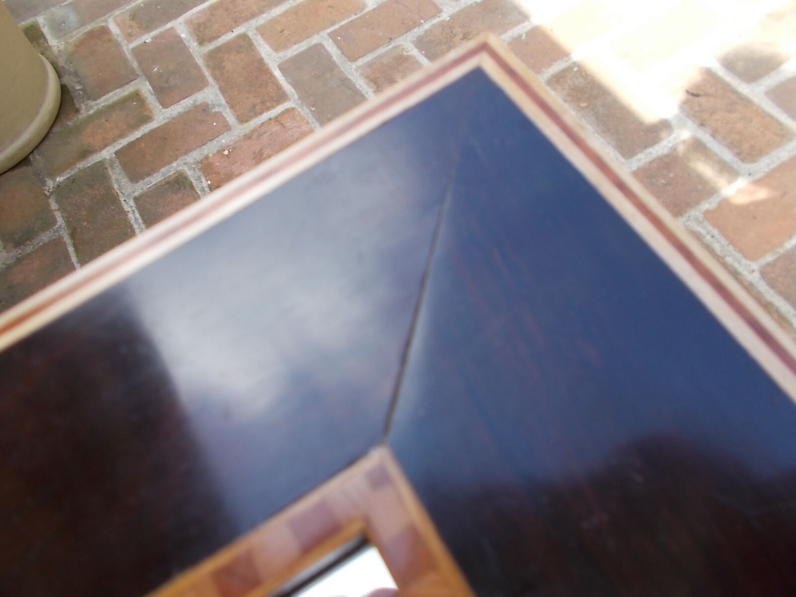 Miroir en marqueterie 61x47,5cm