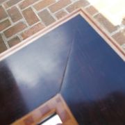 Marquetry mirror 61x47.5cm