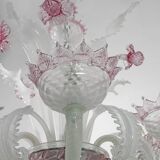 20th Century Modern Venetian Murano Glass Chandelier "Ca'rezzonico" Style