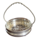 Silver-plated and crystal bonbonnière