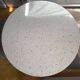 Table basse ronde en terrazzo