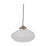 Satin glass pendant lamp