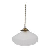 Suspension en verre satiné