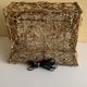Vintage Wicker Table/ Floor Lamp