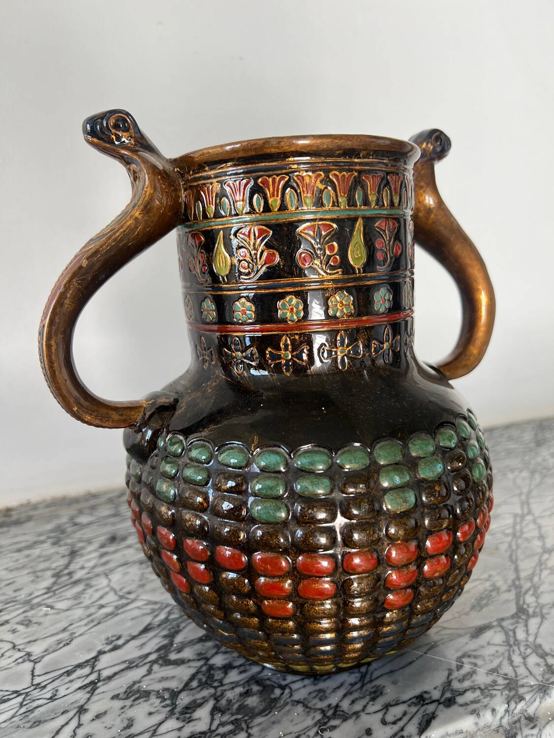 Vase of the ancient Egyptian type