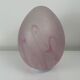 Vianne France blown glass Egg lamp XXL