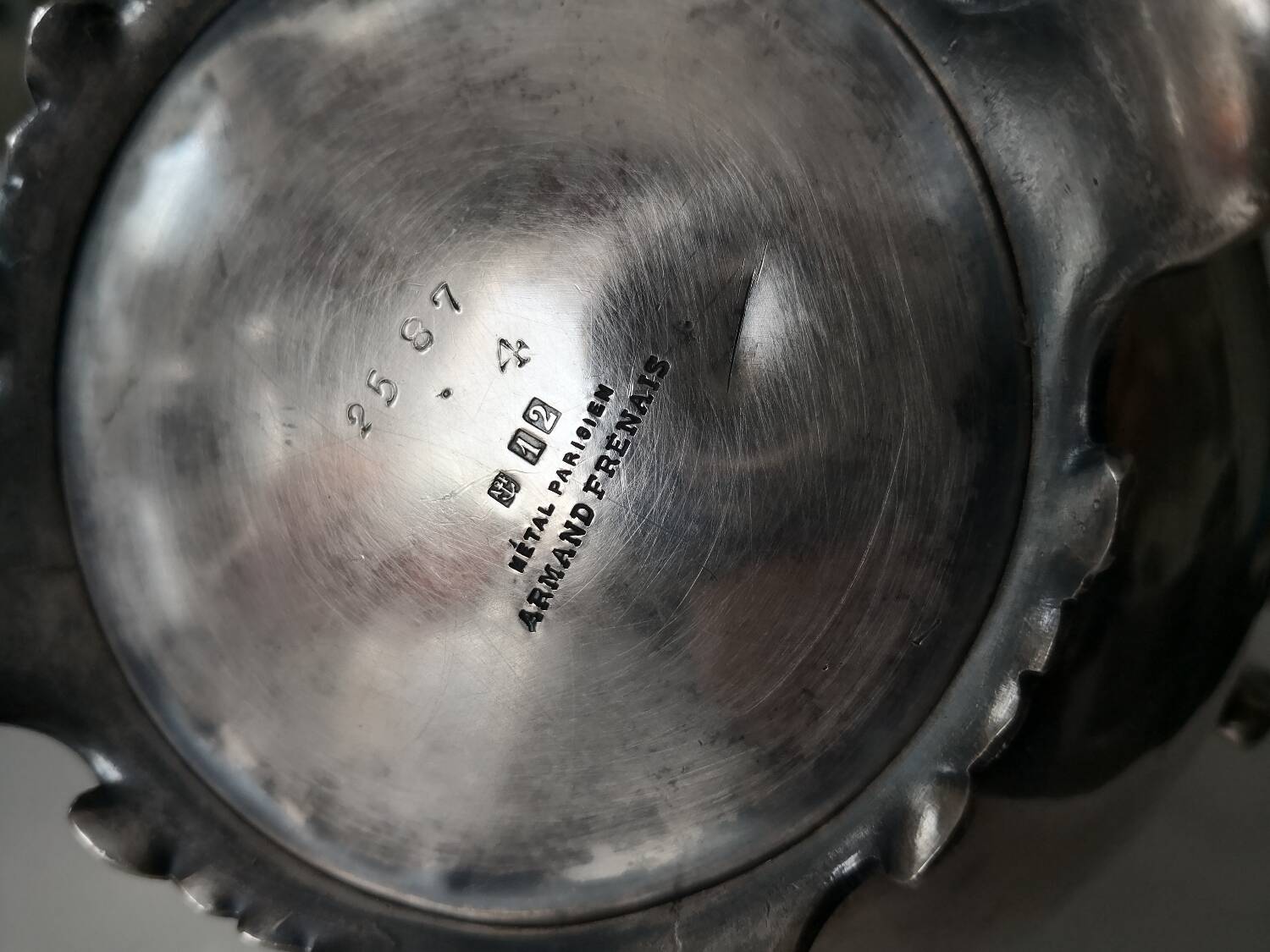 Teapot and sugar bowl Armand Frenais