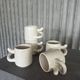 Ove Pollas Ceramic Tea Set — Pollas Design, Denmark, 1970s