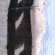 Vintage Korhogo Senoufo canvas tapestry L.103 cm