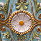 Large French Art Nouveau Ceramic Tile By émile Müller, around 1900