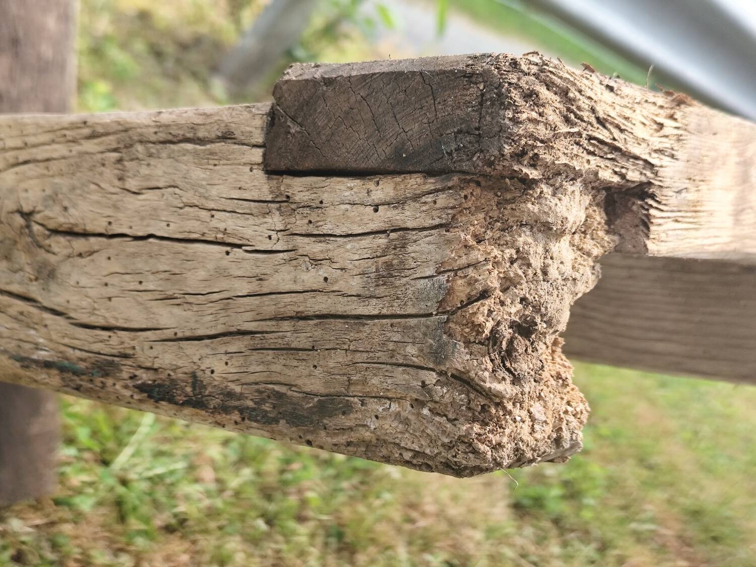 Old small 160 cm carpenter's workbench in solid oak