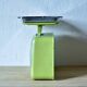 Stube - vintage green kitchen scale in enameled metal - force 10