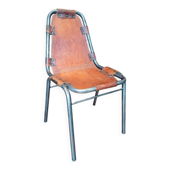 Chaise design "Les arcs " Charlotte Perriand