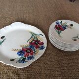 Set of 8 Vallauris plates