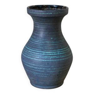 Vase en céramique bleu - accolay