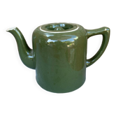 Théière céramique verte