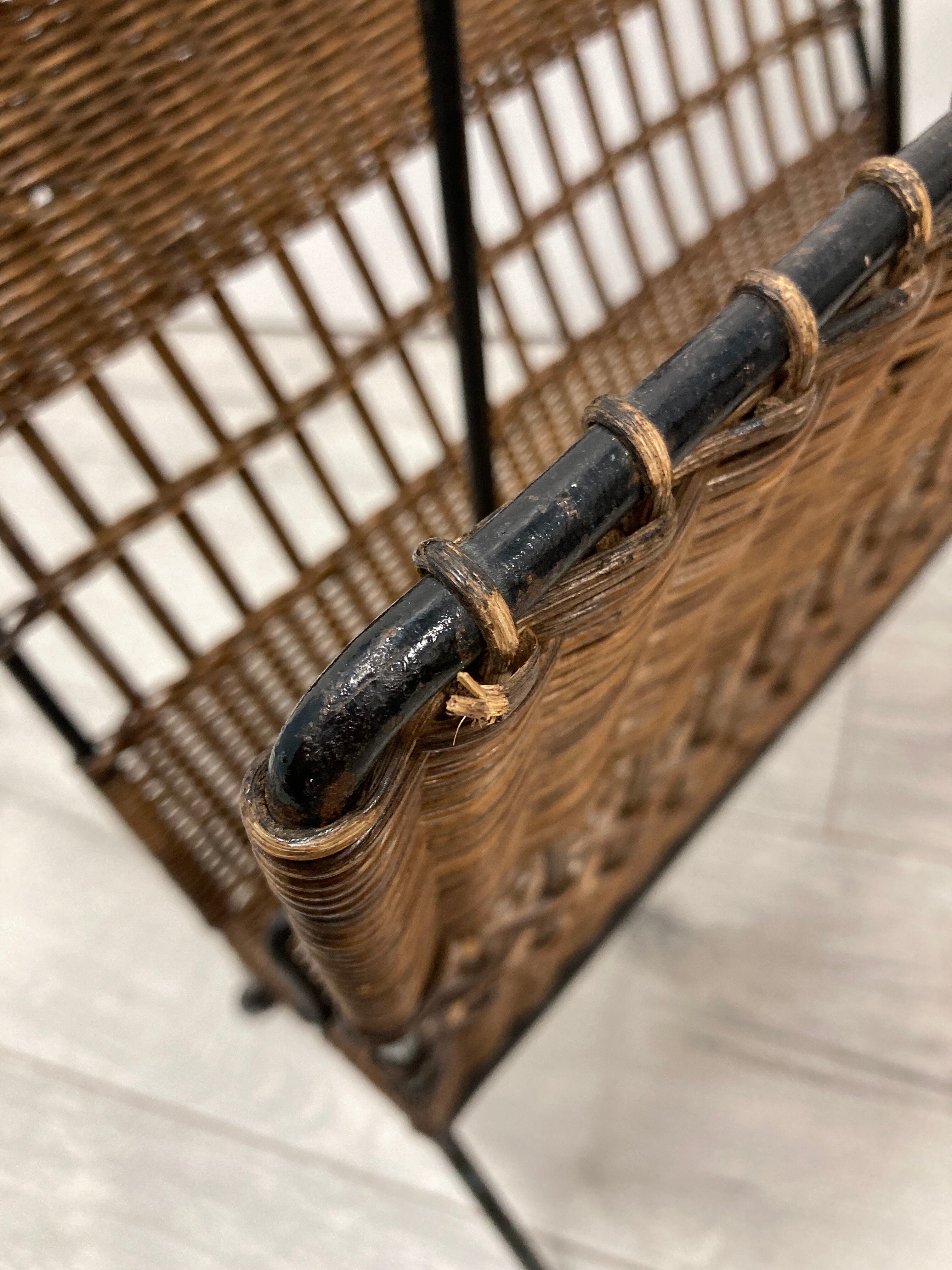 Vintage magazine door