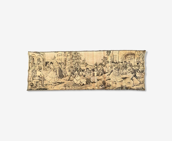 Antique French Jaquar Tapestry