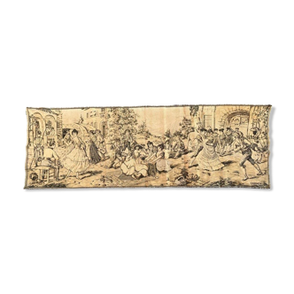 Antique French Jaquar Tapestry