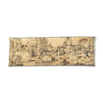 Tapisserie Jaquar français antique