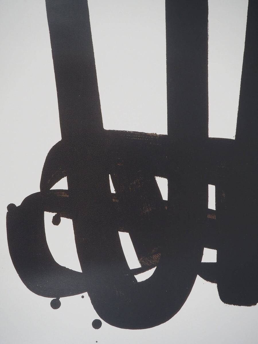 Art Poster Soulages Museum - "Painting" - Exhibition Quality - 40x60