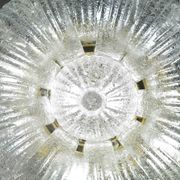 Garda, luxury Italian Murano glass ceiling light or flush mount, 1980s