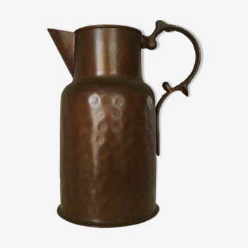 Copper pitcher